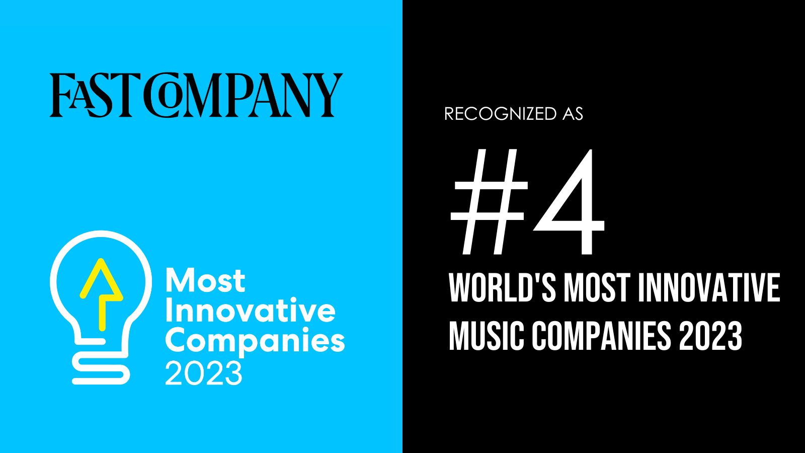 SoundExchange Named One of Fast Company’s World’s Most Innovative Companies for 2023