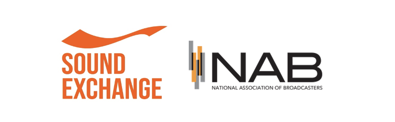 SoundExchange and NAB logo